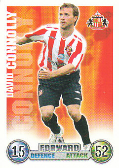 David Connolly Sunderland 2007/08 Topps Match Attax #271